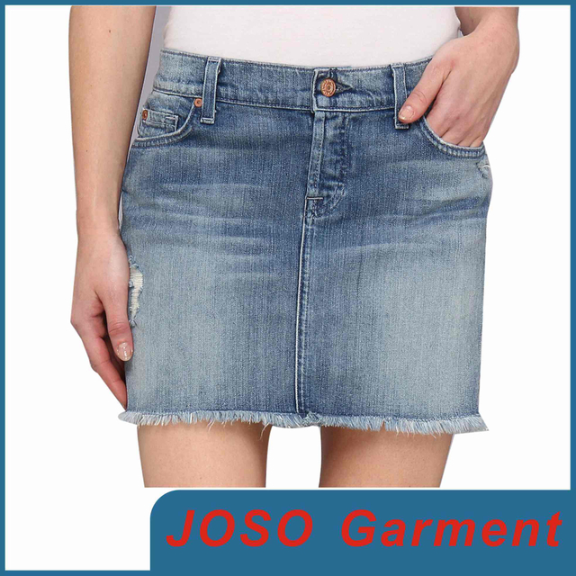 Women Mini Denim Skirts (JC2025)
