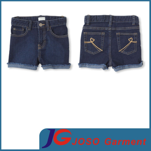 Girls Kids Five Pockets Short Jeans