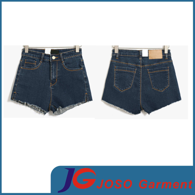 Girls Denim Ripped Shorts (JC6079)
