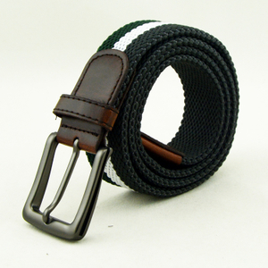 2br23 Wholesale Unique Mix Color Elastic Braided Fancy Polyester Belt