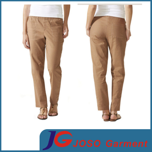 Sales in Chino Formal Pants Women′s Cotton Cropped Twill (JC1404)