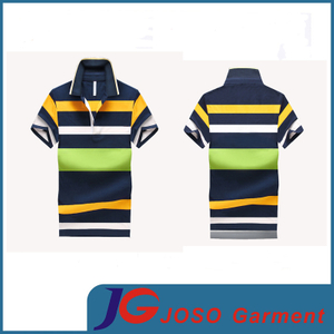 Leisure Striped Polo Shirt for Men (JS9031m)