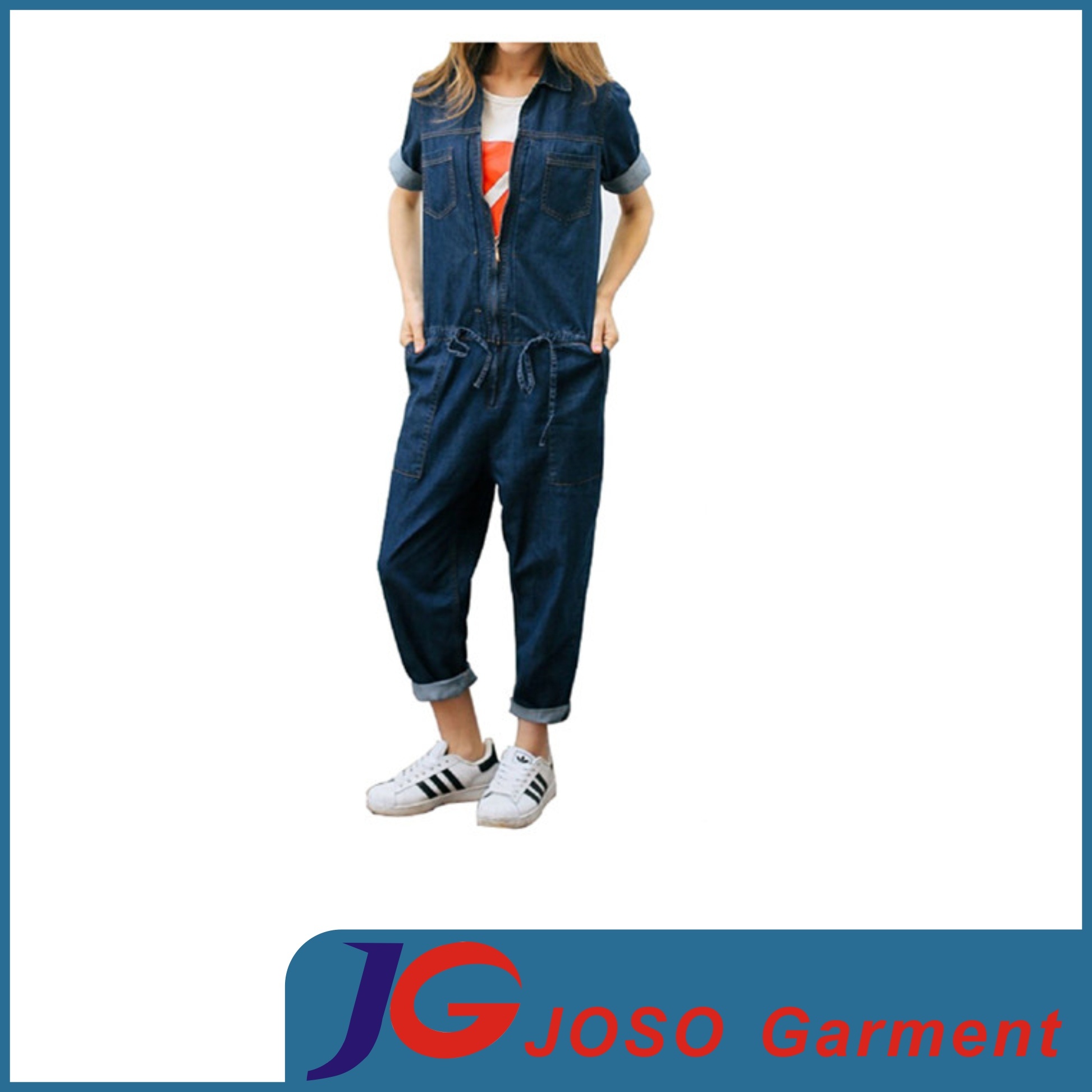 Comfortable Overall Women Denim Jeans Jc1345