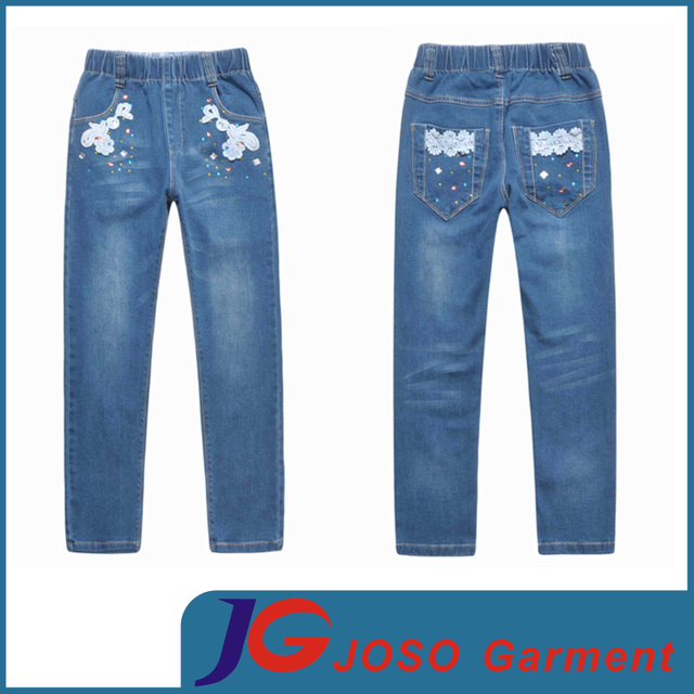Denim Embroidered Kids Jeans (JC5133)