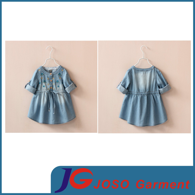 Children′s Clothes Fashion Jeans Skirt for Kids (JT5018)