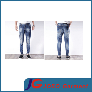 Straight Denim Ripped Jeans Cloting for Men (JC3384)
