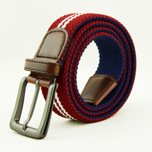 2br12 China Suppliers Elastic Stretch Belts with Alloy Buckle