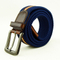 2br20 Double Layer Fashion Casual Polyester Elastic Belt for Men
